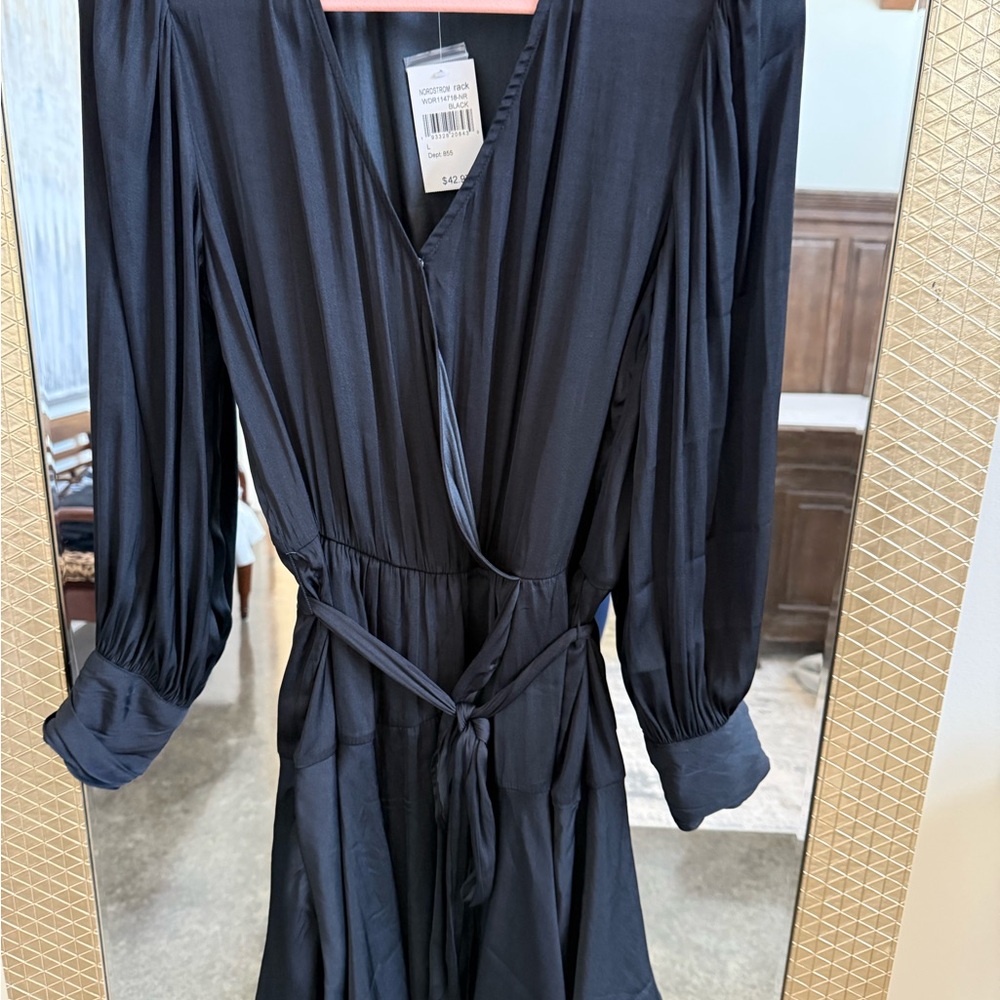 Nordstrom Black Long Sleeve Dress - Socialite